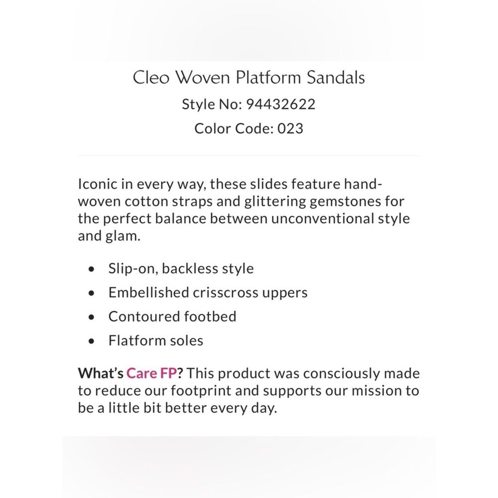 Free People Inuikii Cleo Woven Platform Sandals - Picture 5 of 13